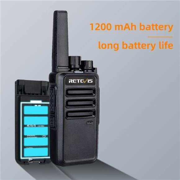 Two-Way Radios Long Range, Walkie Talkies for Adults, 2 Way Radio with Earpiece - Picture 5 of 7